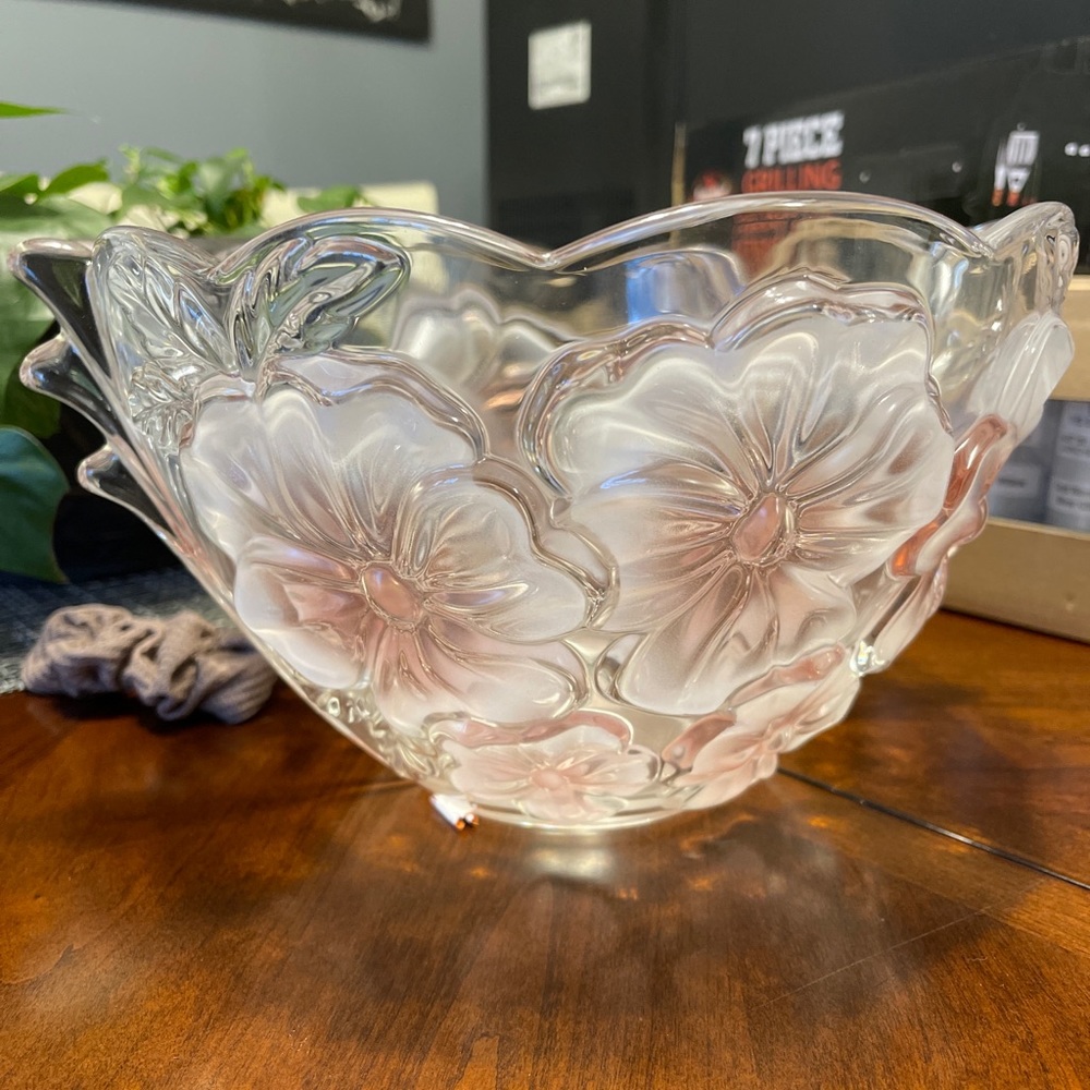 Real Mikasa Crystal Bowl